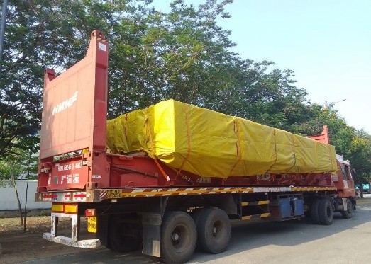 Flat‑rack container